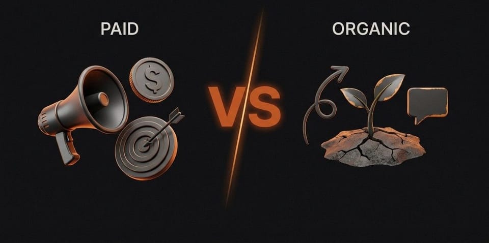 Organic or Paid: The Question I Get Asked Most, and Why It's the Wrong One